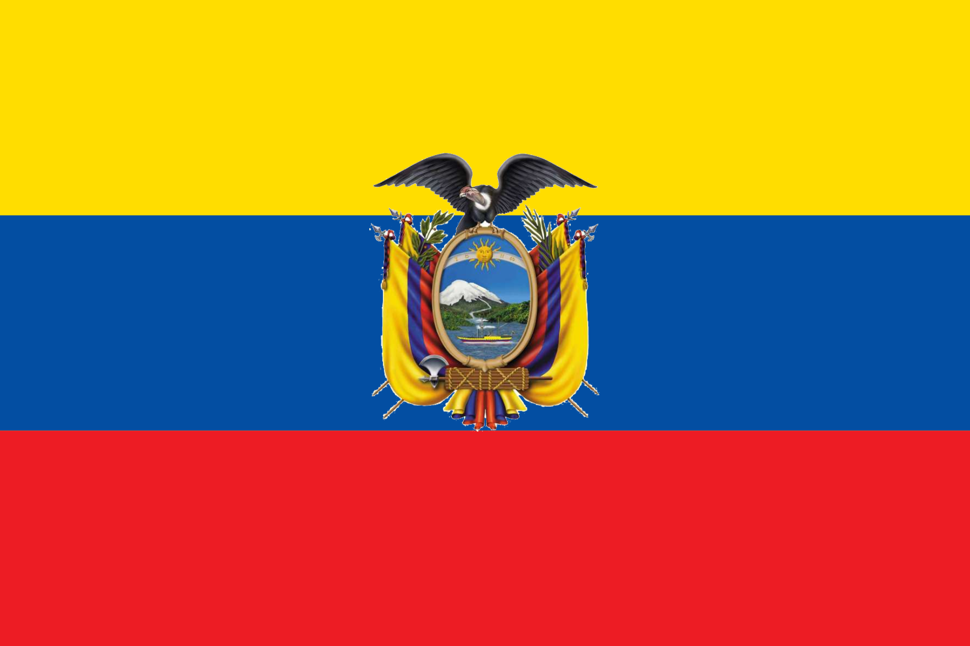 Bandera de Ecuador